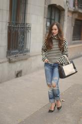 Striped sweater