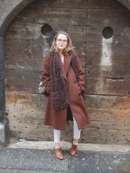 Long brown coat