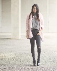 Pop of pale pink