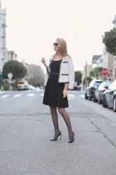 Tweed Jacket, Fit and Flare Dress
