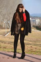 Look of the day: Red&Print