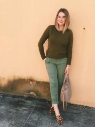 #OOTD: Green On Green