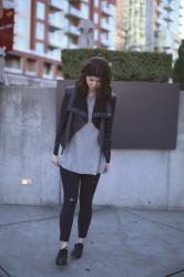 outfit: Black & Grey