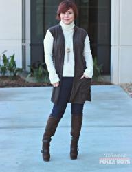 Neutral Layers & Brown Boots