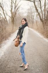 Fringe Blanket Scarf