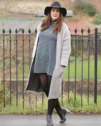 Primark Stripe Dress and Cardigan 