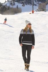 Ski Sweater on the Slopes