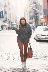 Outfit Remix: The Confetti Tweed Sweater, Take Two!