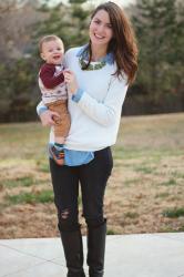 Style: Ripped Jeans, a Sweater & a Po Boy 