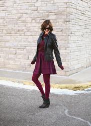 What I Wore | Plum Wine