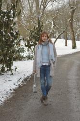 Me-Made-Outfit 27. Januar 2016 - Winter Wonderland im neuen Mantel