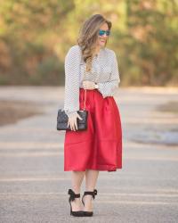 Mama Daughter Style Series - Midi Skirt & Mini Shoes