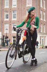 Outfit | Biking in the Rain