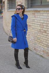 How to wear a wrap hooded coat