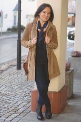 Suede Leather Trenchcoat Trendy And Classic