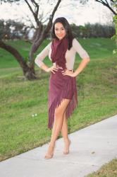 Fringe and Burgundy