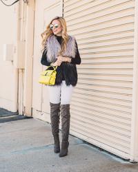 Outfit Quickie: Faux Fur