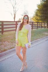 Neon Romper