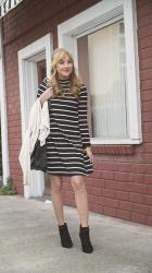 Striped Swing Dress