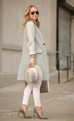 WINTER TREND: WHITE PANTS - COME ABBINARE I PANTALONI BIANCHI IN INVERNO -