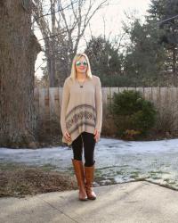 Pink Blush Tribal Tunic