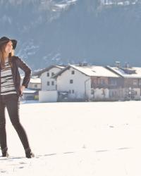 Outfit: Snow Fun in Black & White