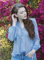 what I made | burdastyle blouse