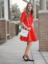 Little Red Valentine Dress