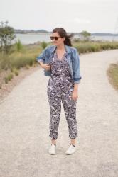 Styling a Patterned Jumpsuit