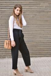 BLACK CULOTTES