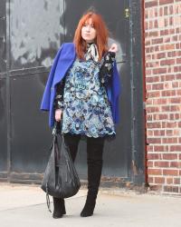 Fashion Week Style: Retro Blues 