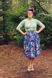 The Etymology of a Vintage Blogger | Outfit