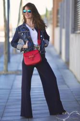 Gucci lady bag and pants Zara