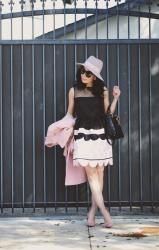 Ladylike: Doll Dress, Pink Coat & Shadow Pink Hat