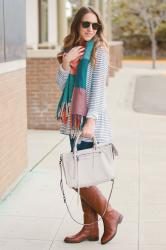 Plaid + Stripes for Spring 