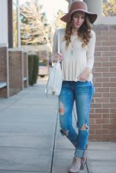 Boho Inspired Peplum 