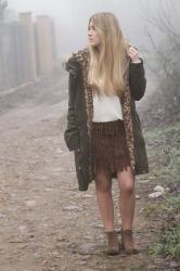 FRINGED IN MIST