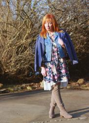 Floral Tunic & Denim Vest: An Excellent Adventure