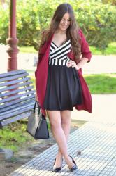 Burgundy trench