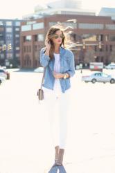 Layering with Chambray + MY FAVORITE SALE of the Year!