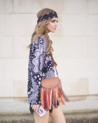 Paisley x fringes: second look of PFW