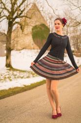 Verspielt und sexy: Der kurze Ribbon Skirt von Lena Hoschek