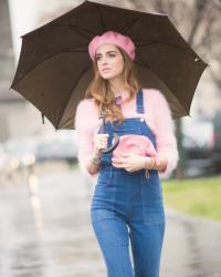Pink in the rain: fourth look of PFW