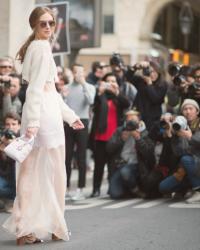 Oh so white: fifth look of PFW