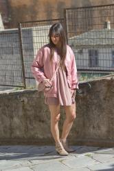 Rose Quartz Babydoll Dress and Bomber ♥ Robe baby doll et bomber rose quartz