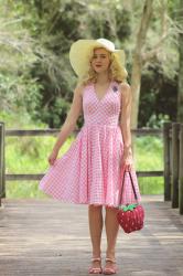 Pink Gingham for Summer