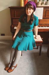 CAROUSEL CHARLOTTE DRESS :: VINTAGE MODERN