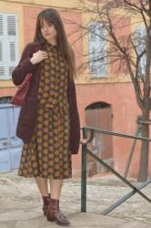 Wax Coords and Burgundy ♥ Ensemble wax et bordeaux