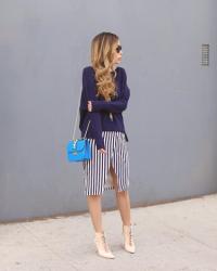 STRIPES AND LACE UP