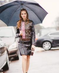 Rain game: eleventh look of PFW
